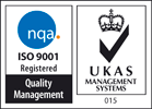 ISO9001 Registered - UKAS Registered